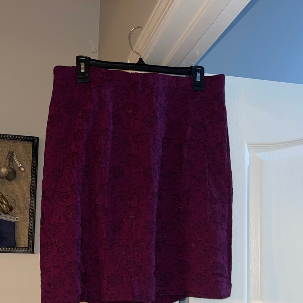 Burgundy Women’s Skirt